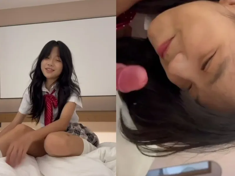 Em loli dễ thương liếm buồi biến em thành con em đào dâm dục p1